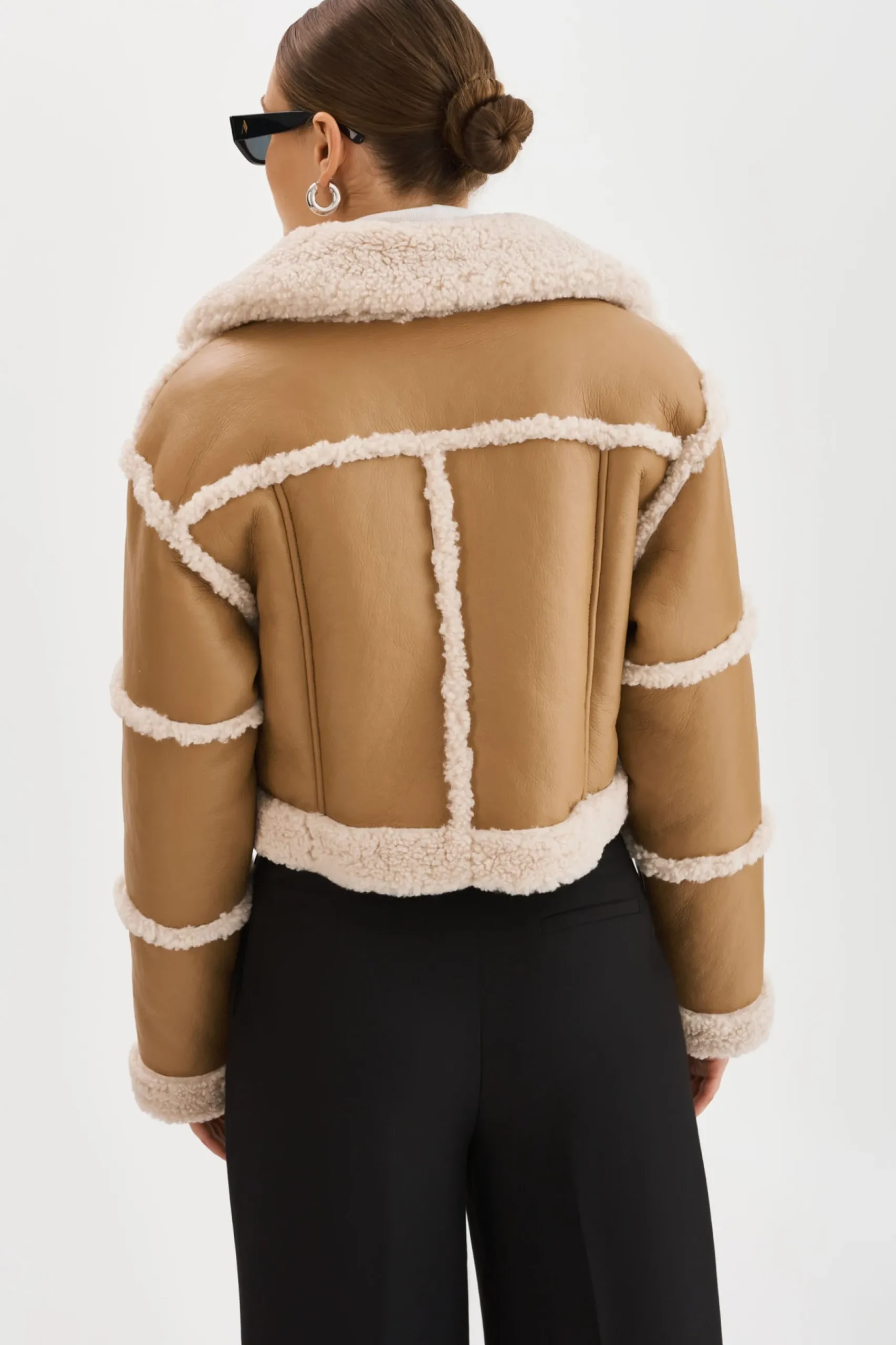 Femme LAMARQUE MARIANE | Manteau Détachable En Fausse Peau De Mouton