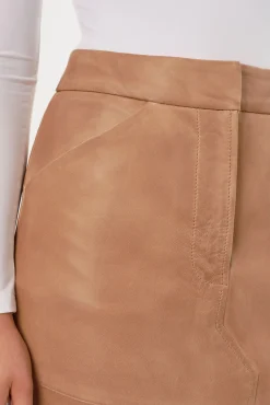 Femme LAMARQUE MARIETTE | Jupe Maxi En Cuir