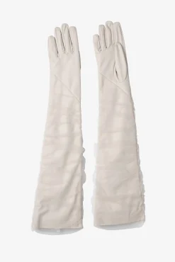 Femme LAMARQUE MARILYN | Gants En Similicuir Et Tulle