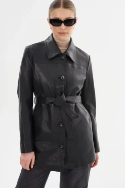 Femme LAMARQUE MARLOWE | Leather Trench Coat