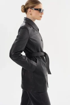 Femme LAMARQUE MARLOWE | Leather Trench Coat