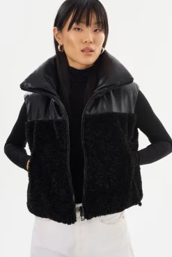 Femme LAMARQUE MELICIA | Reversible Puffer Vest