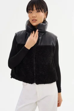 Femme LAMARQUE MELICIA | Reversible Puffer Vest