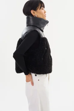 Femme LAMARQUE MELICIA | Reversible Puffer Vest