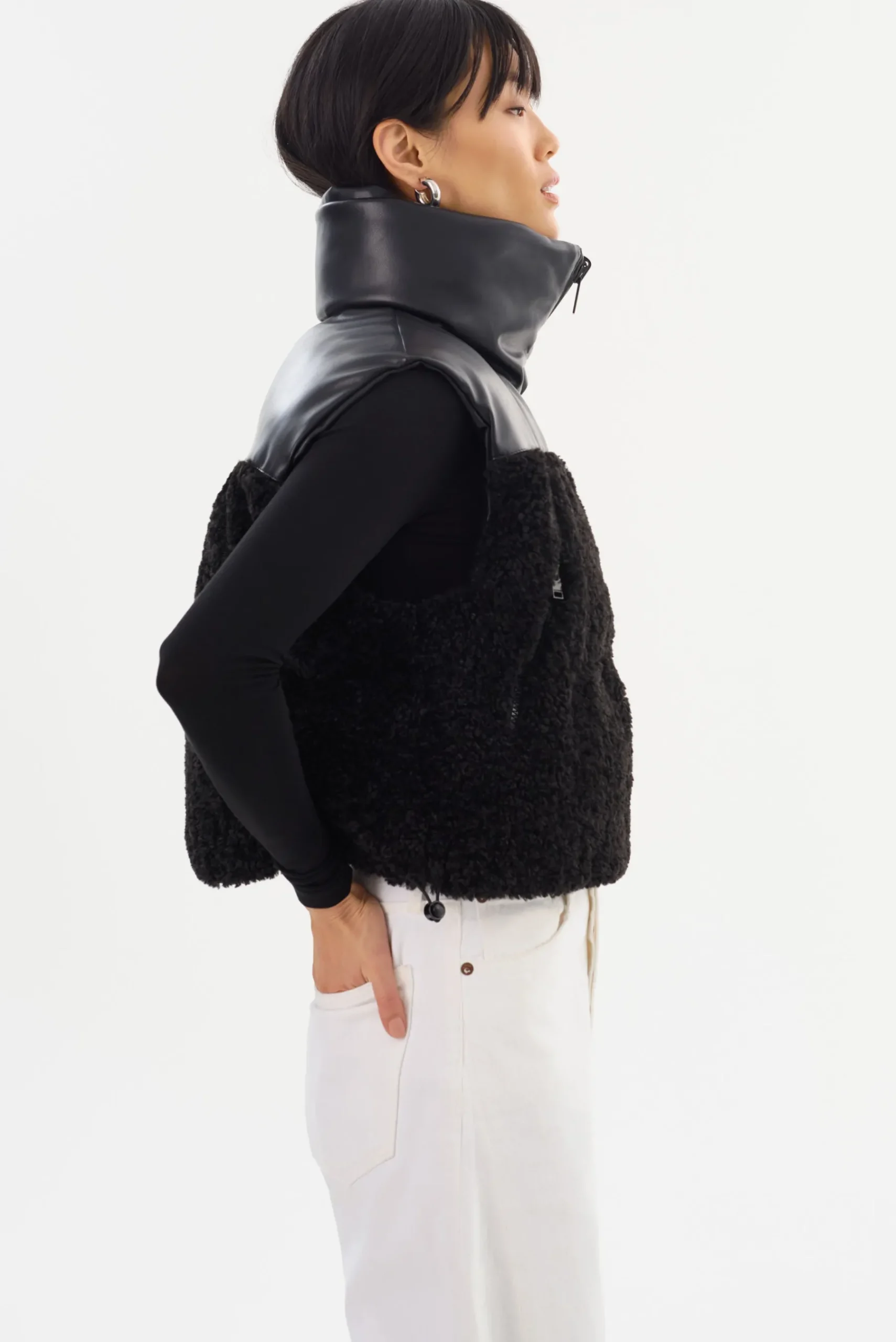 Femme LAMARQUE MELICIA | Reversible Puffer Vest