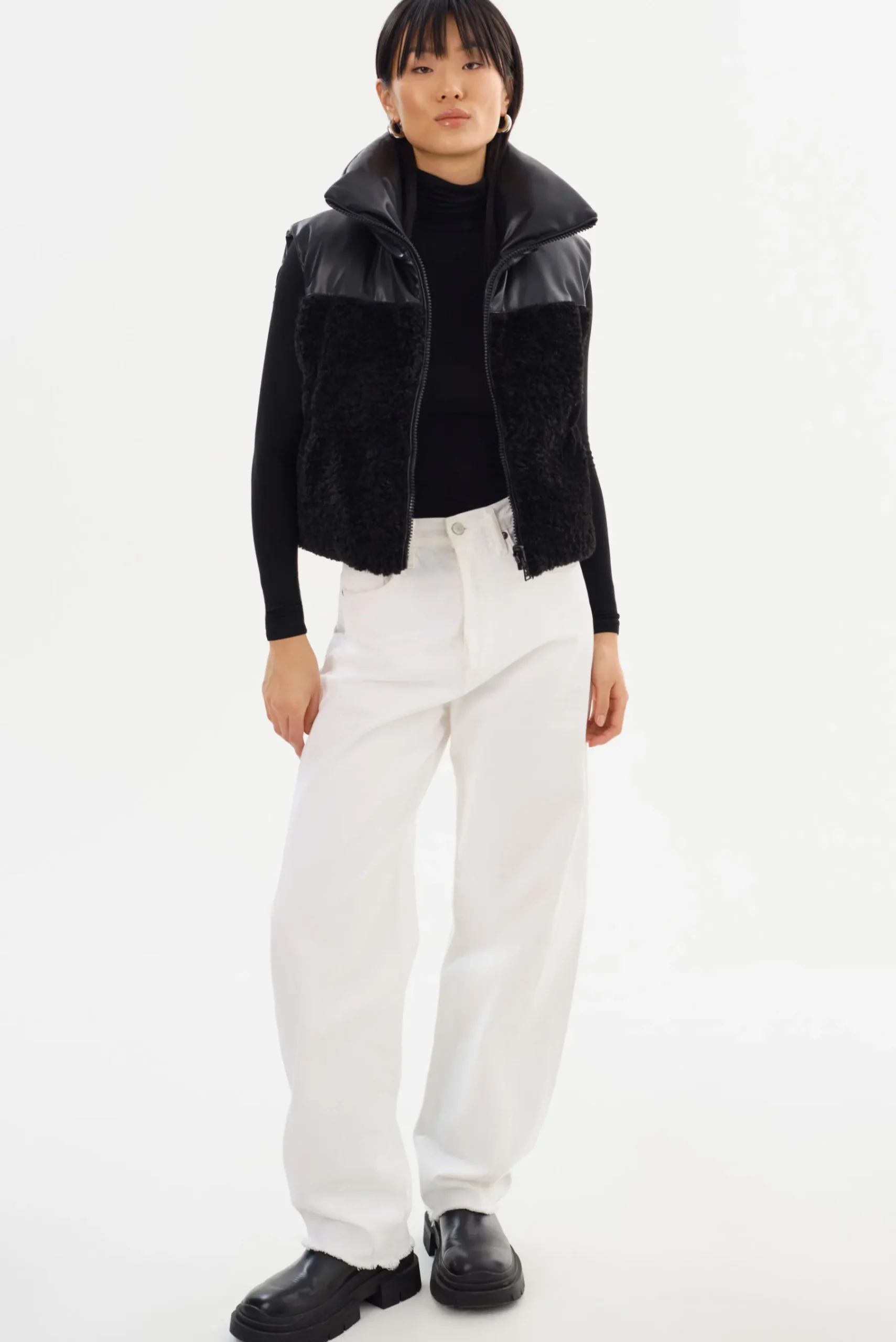 Femme LAMARQUE MELICIA | Reversible Puffer Vest