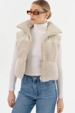 Femme LAMARQUE MELICIA | Reversible Puffer Vest