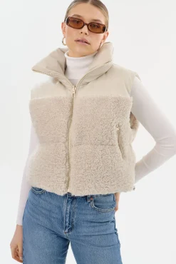Femme LAMARQUE MELICIA | Reversible Puffer Vest