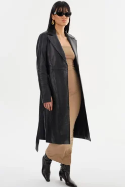 Femme LAMARQUE MIRANDA | Leather Trench Coat