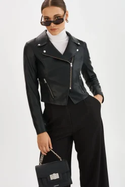 Femme LAMARQUE MONICA | Veste En Similicuir