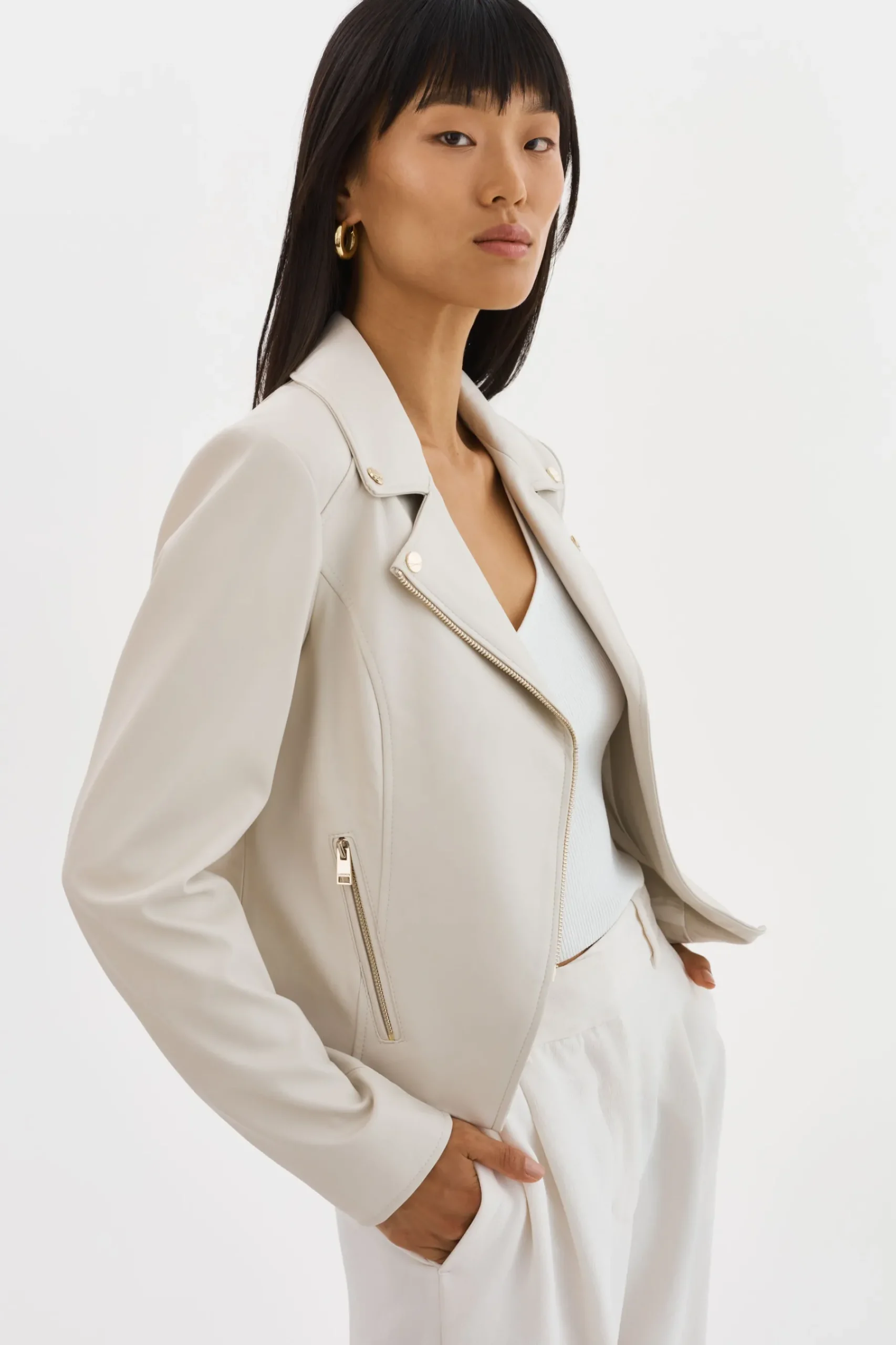 Femme LAMARQUE MONICA | Veste En Similicuir