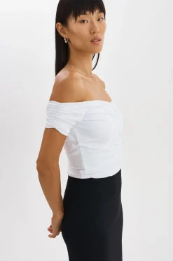 Femme LAMARQUE NINA | Top Froncé