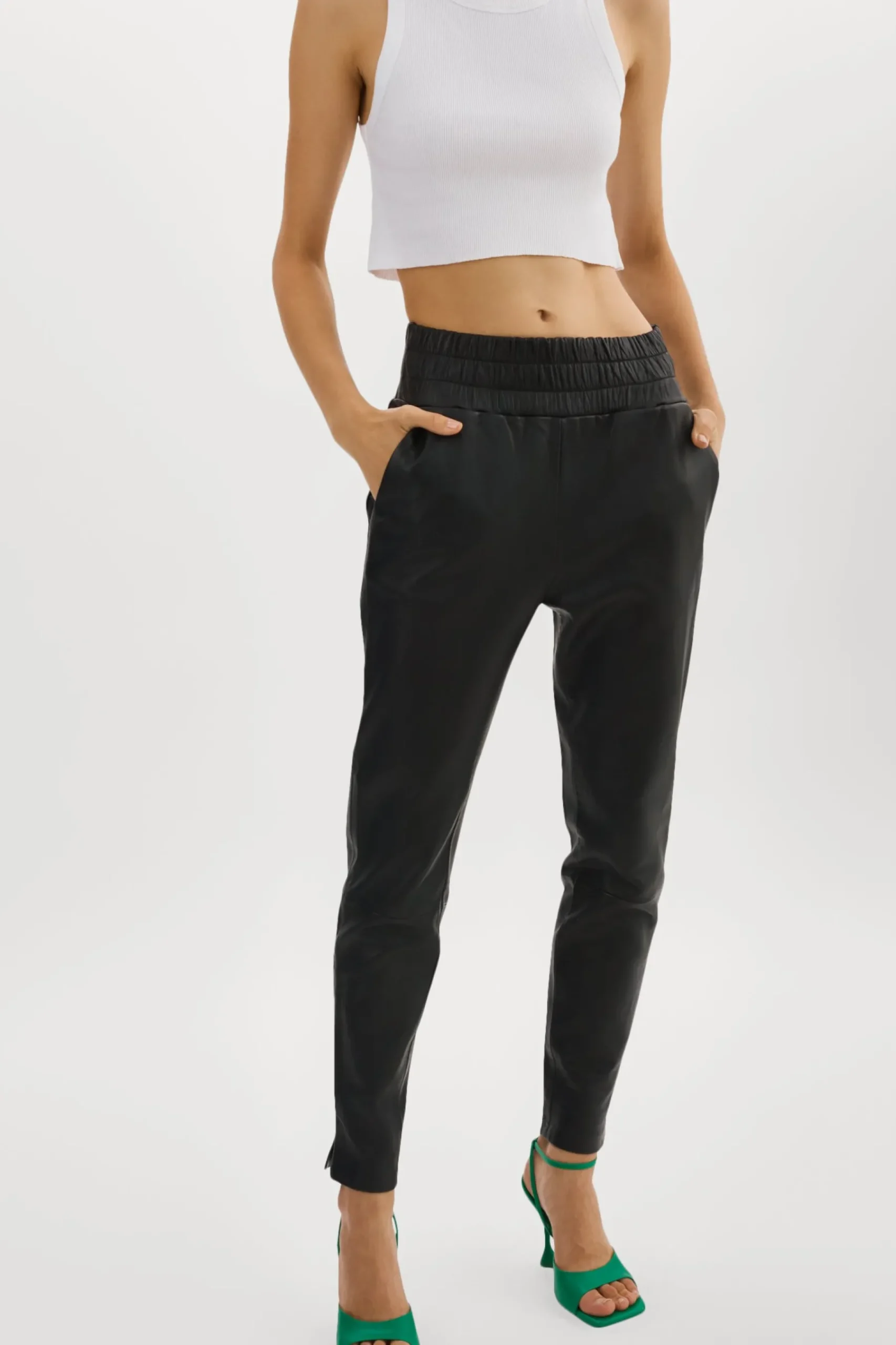 Femme LAMARQUE NINETA | Legging En Cuir