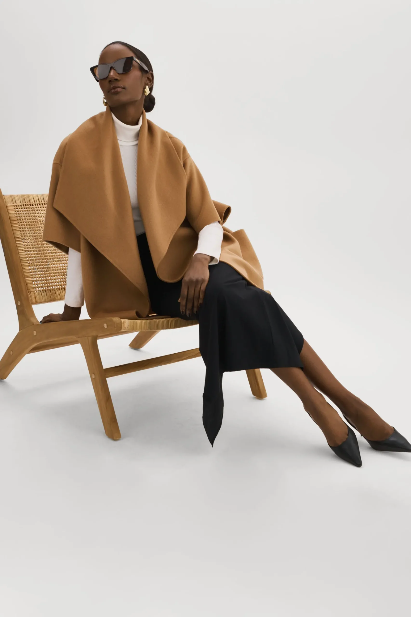 Femme LAMARQUE PENELOPE | Manteau En Laine Double Face