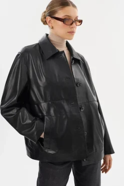 Femme LAMARQUE PRESLEY | Surchemise En Cuir