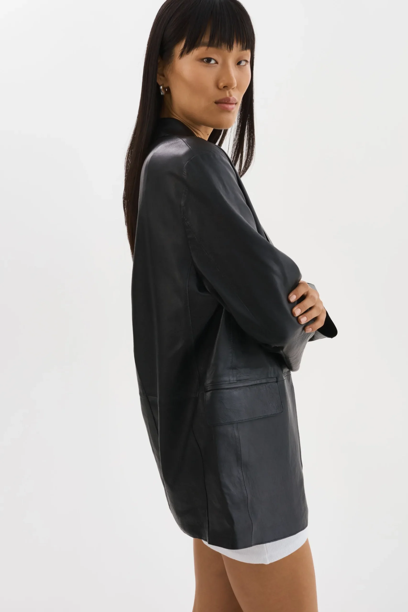 Femme LAMARQUE QUIRINA | Blazer En Cuir