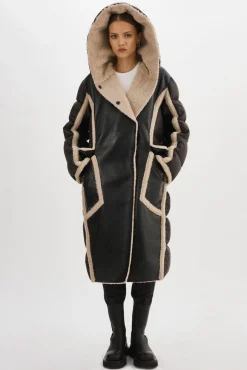 Femme LAMARQUE REXANA | Manteau Polaire En Matières Mixtes