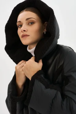 Femme LAMARQUE REXANA | Manteau Polaire En Matières Mixtes