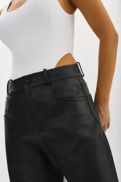 Femme LAMARQUE RIDA | Pantalon En Cuir Décontracté