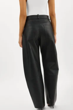Femme LAMARQUE RIDA | Pantalon En Cuir Décontracté