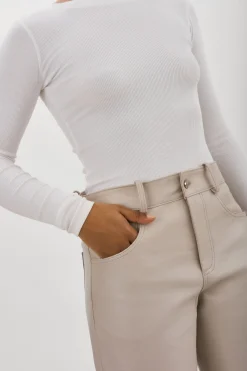 Femme LAMARQUE RIDA | Pantalon En Cuir Décontracté