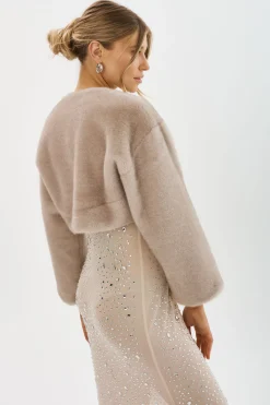 Femme LAMARQUE ROWDIE | Veste En Fausse Fourrure