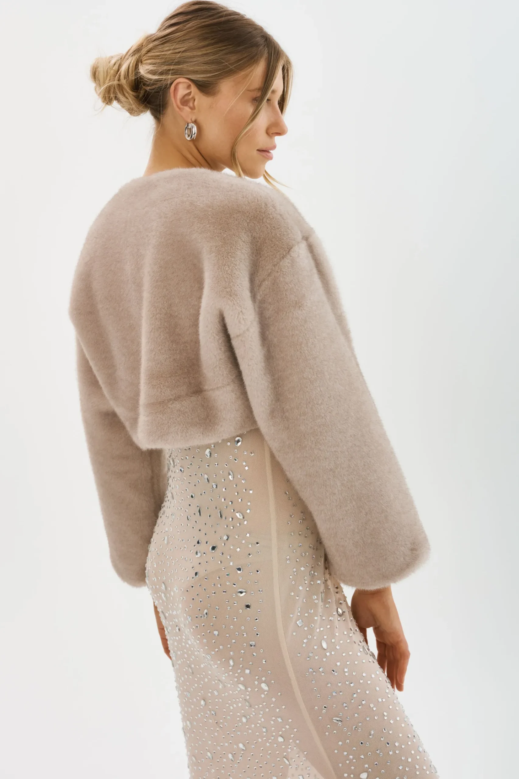 Femme LAMARQUE ROWDIE | Veste En Fausse Fourrure