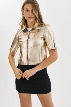 Femme LAMARQUE SEVANA | Veste En Cuir Réversible