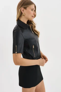 Femme LAMARQUE SEVANA | Veste En Cuir Réversible