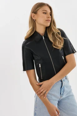 Femme LAMARQUE SEVANA | Veste En Cuir Réversible