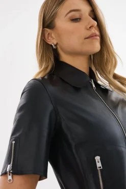 Femme LAMARQUE SEVANA | Veste En Cuir Réversible