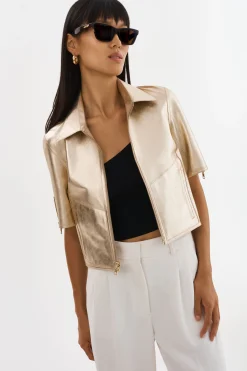 Femme LAMARQUE SEVANA | Veste En Cuir Réversible