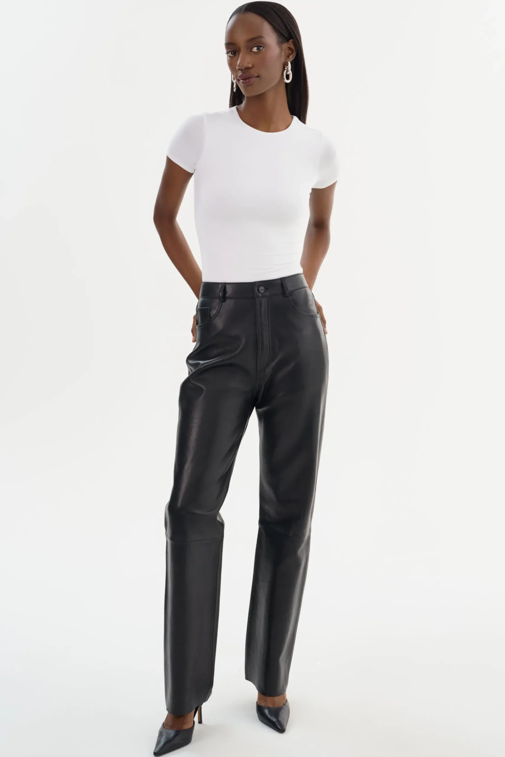 Femme LAMARQUE SHANNON | Pantalon En Cuir