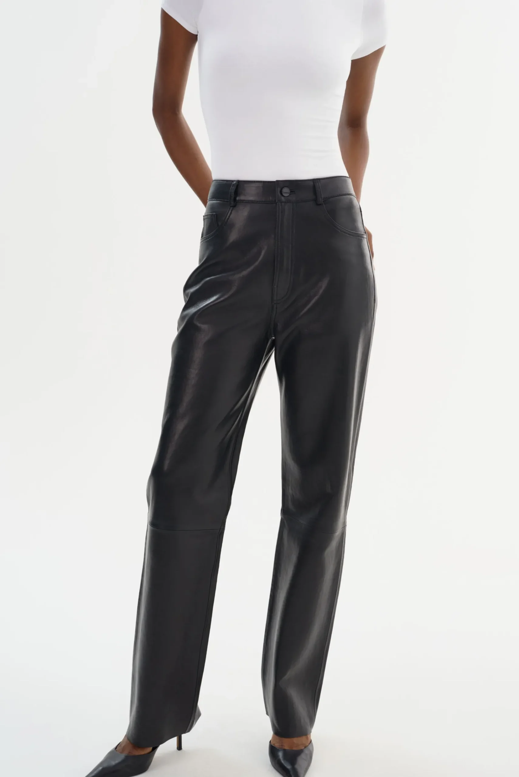 Femme LAMARQUE SHANNON | Pantalon En Cuir