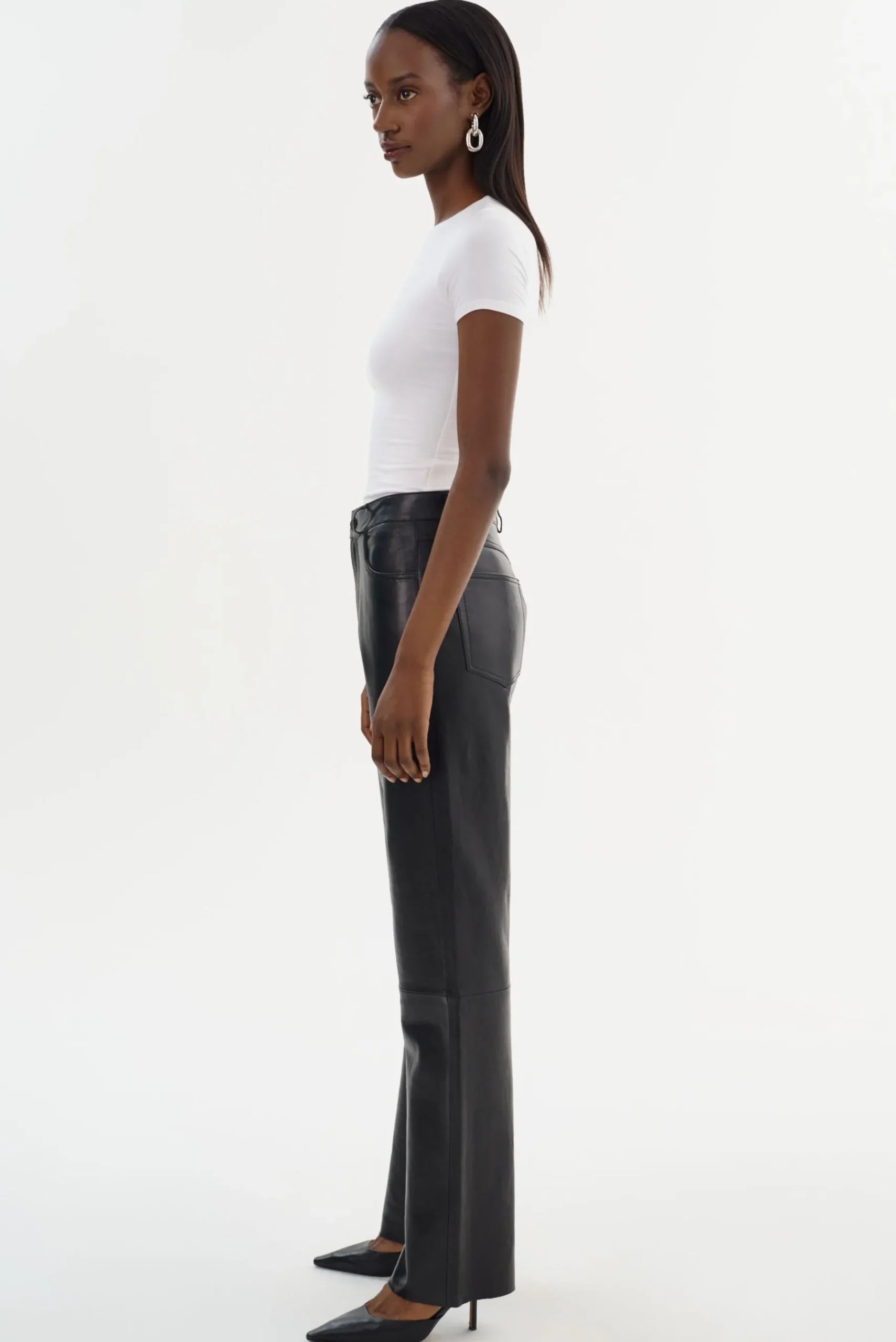 Femme LAMARQUE SHANNON | Pantalon En Cuir