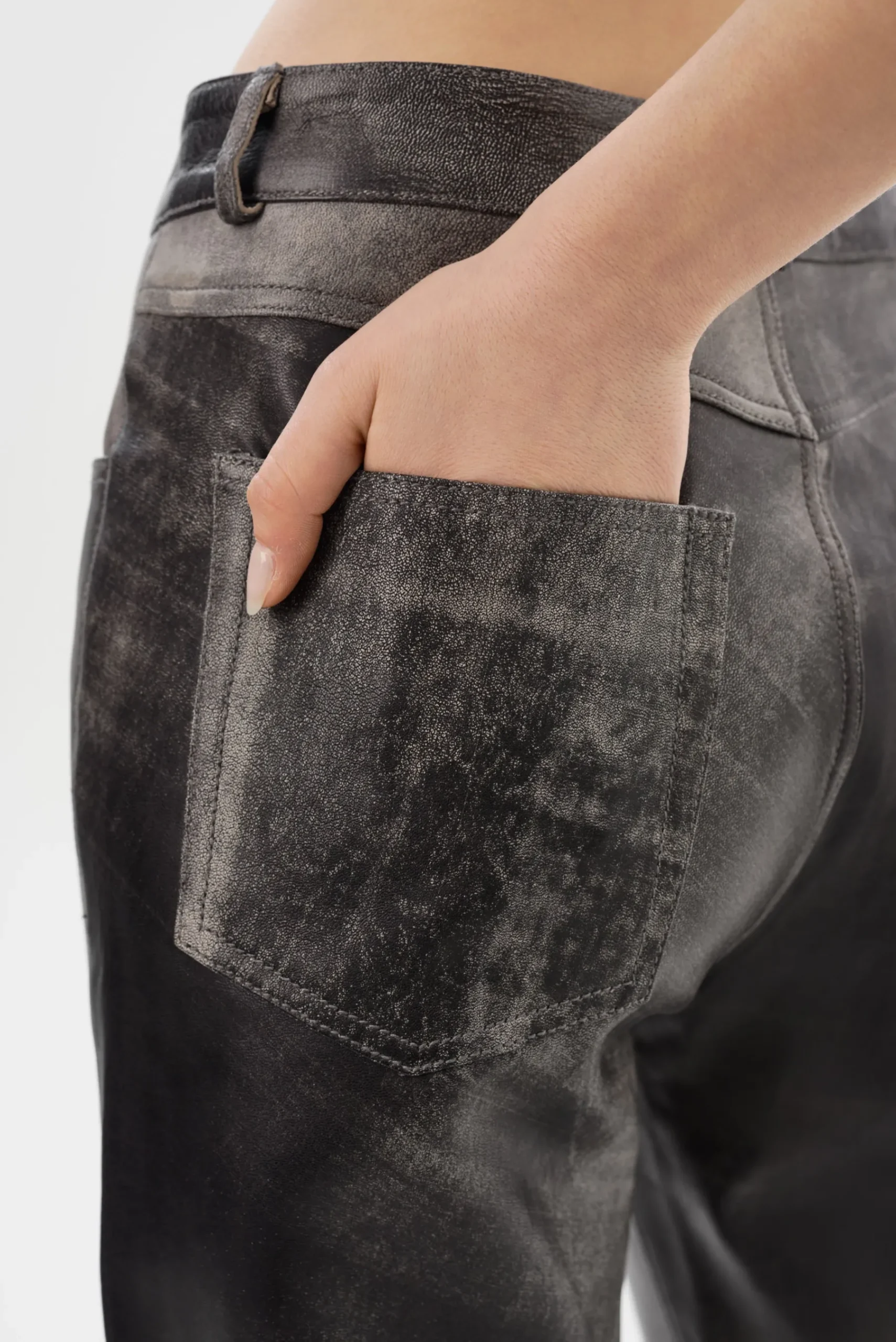 Femme LAMARQUE SHANNON | Pantalon En Cuir