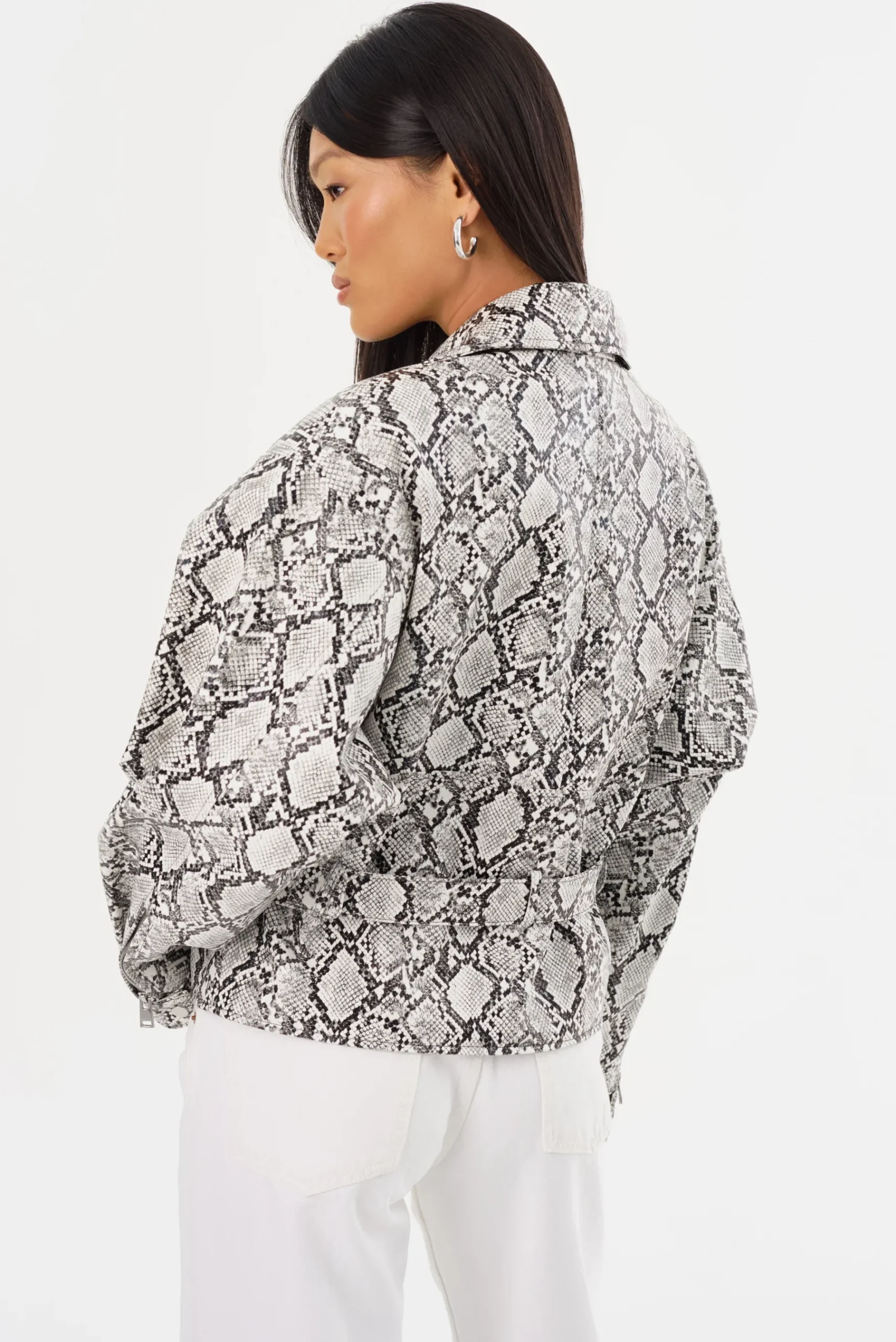Femme LAMARQUE SHELIA | Faux Leather Biker Jacket