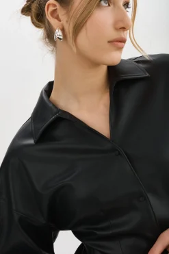Femme LAMARQUE SKYLAR | Chemise En Similicuir
