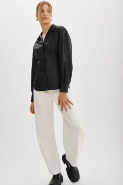 Femme LAMARQUE SKYLAR | Chemise En Similicuir