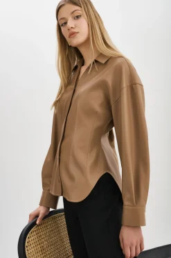 Femme LAMARQUE SKYLAR | Chemise En Similicuir