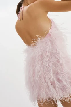 Femme LAMARQUE SOLVEIG | Feather Dress