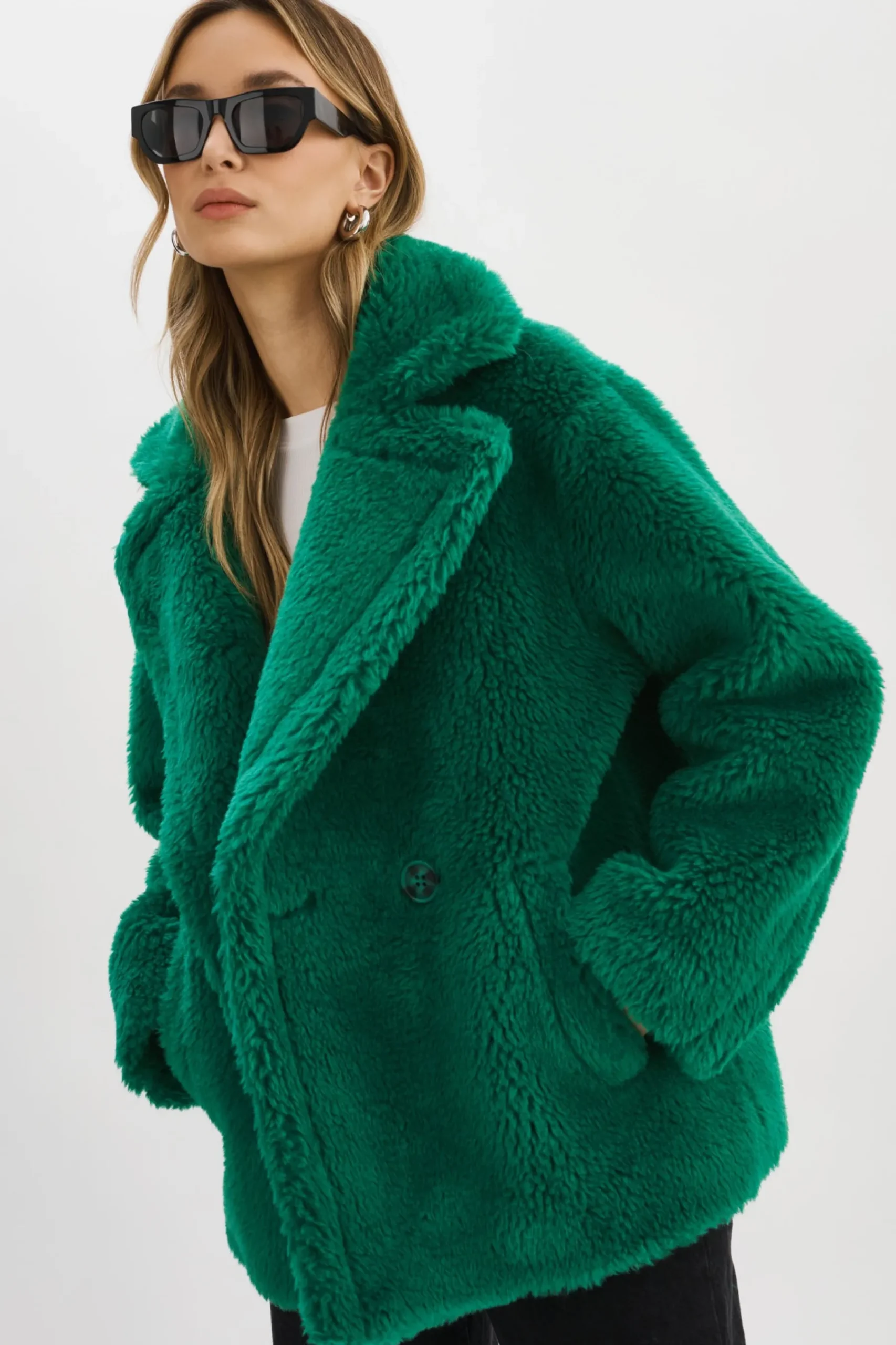 Femme LAMARQUE SOPHIE | Manteau En Sherpa