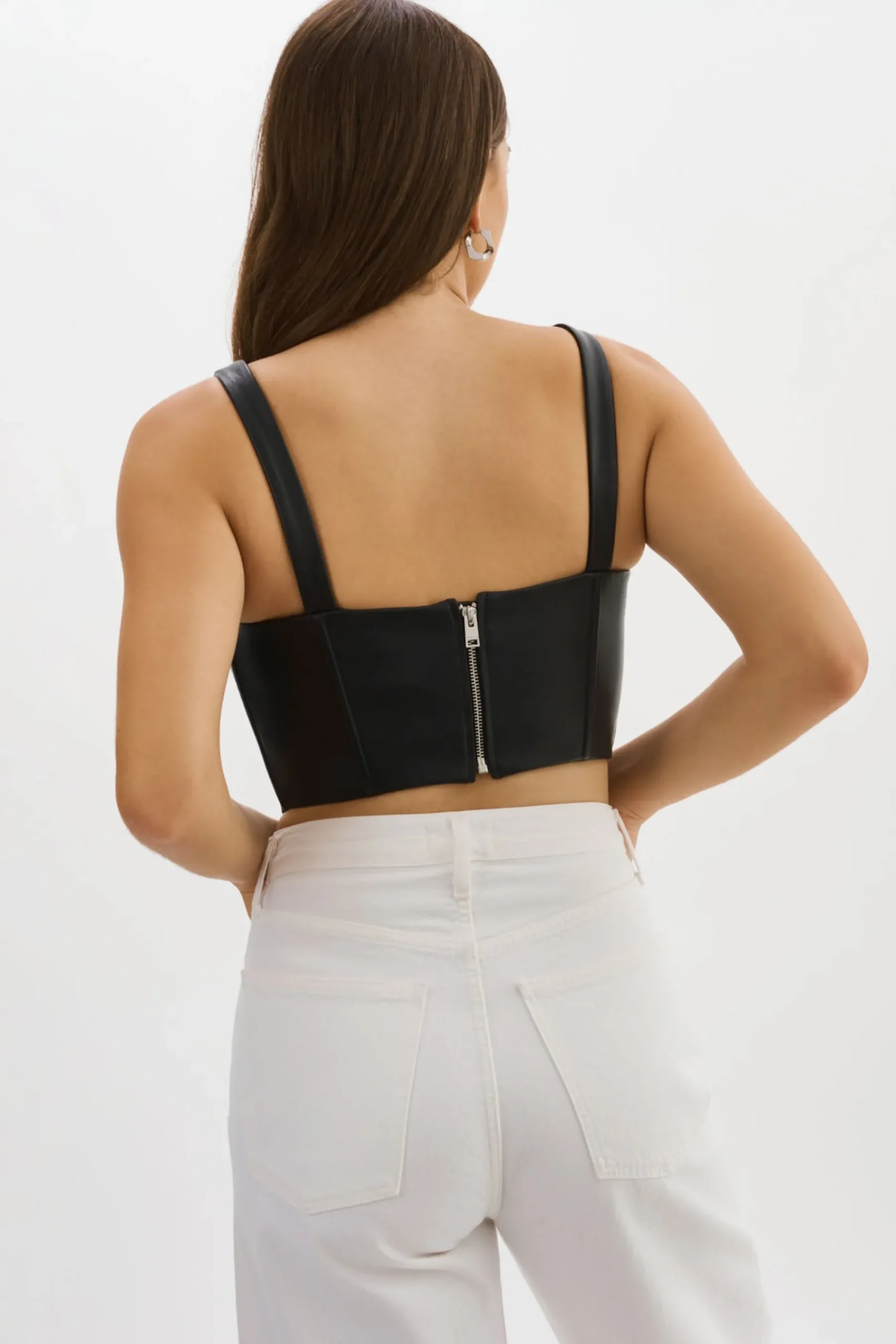 Femme LAMARQUE TABIA | Corset En Cuir