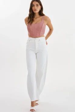 Femme LAMARQUE TABIA | Corset En Cuir