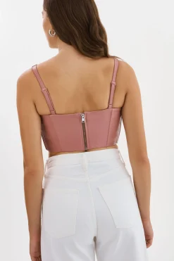 Femme LAMARQUE TABIA | Corset En Cuir