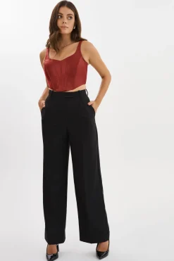 Femme LAMARQUE TABIA | Corset En Cuir