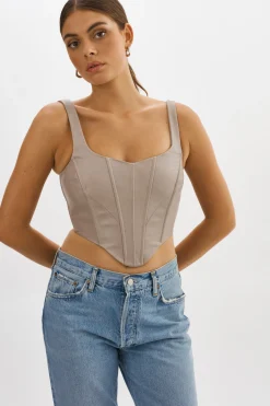 Femme LAMARQUE TABIA | Corset En Cuir