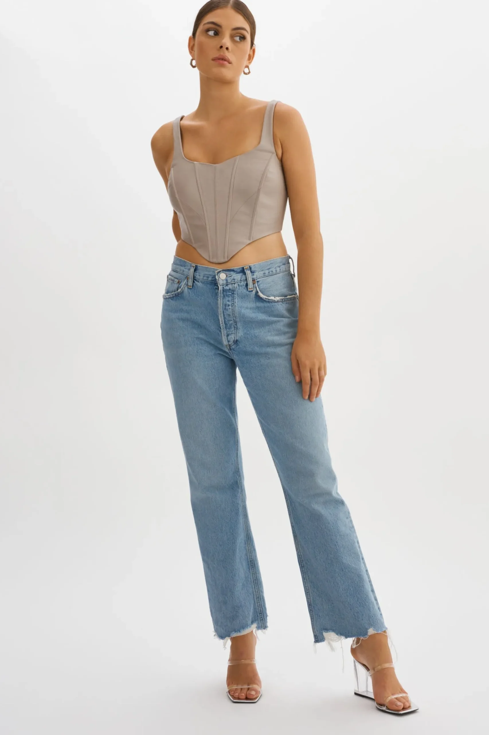 Femme LAMARQUE TABIA | Corset En Cuir