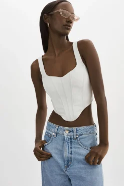 Femme LAMARQUE TABIA | Corset En Cuir