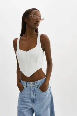 Femme LAMARQUE TABIA | Corset En Cuir